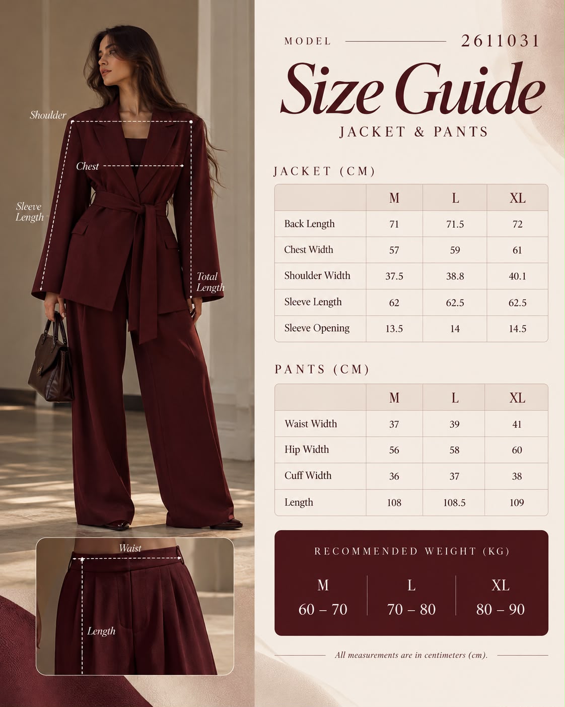 Her Terms Belted Blazer